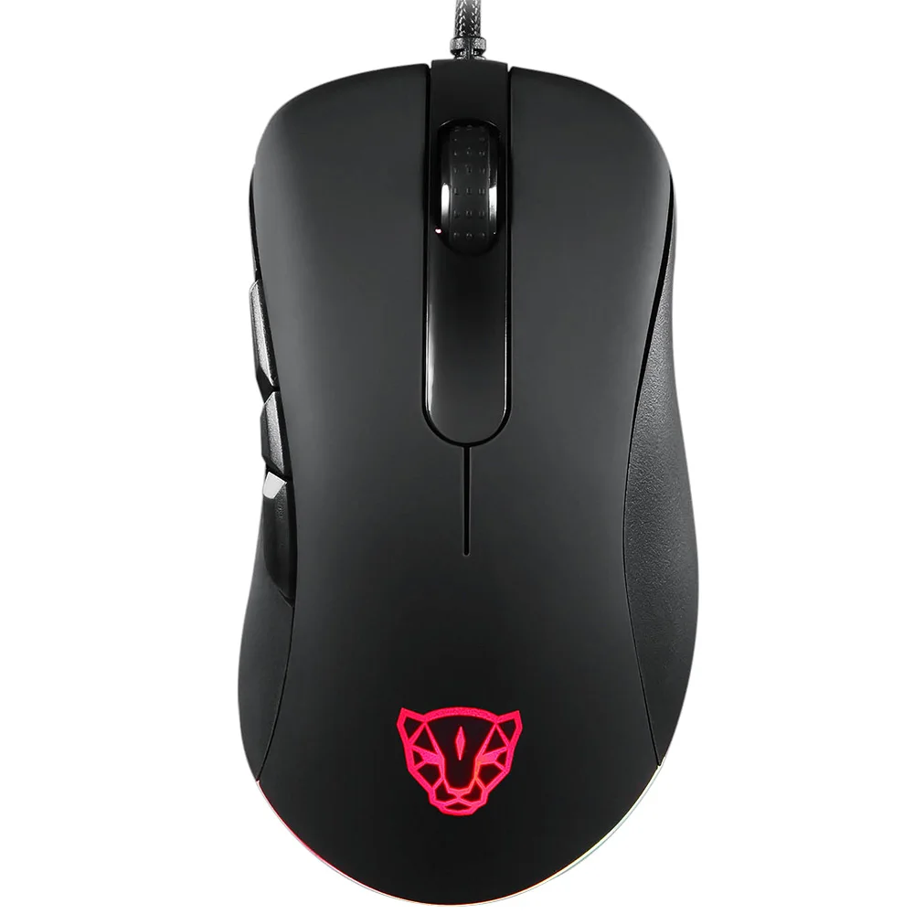 

MOTOSPEED V100 Dual Engine RGB Gaming Mouse Original PAW3327 Infrared Light 6200DPI USB Wired Pro Gamer Mice