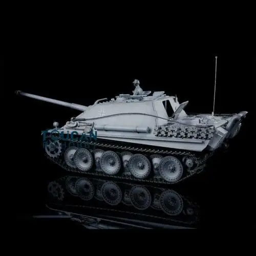 2 4G Henglong масштаб 1/16 серый 6 0 поколение ИК пластик немецкий Гепард RTR