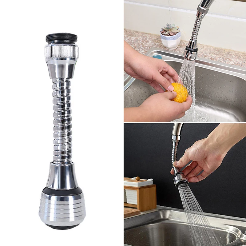 

Home Kitchen Faucet Shower Nozzle Adapter Tap Rotating Extention Kit Water Saving Device Economizer Filter Sprayers Tap Bathroom