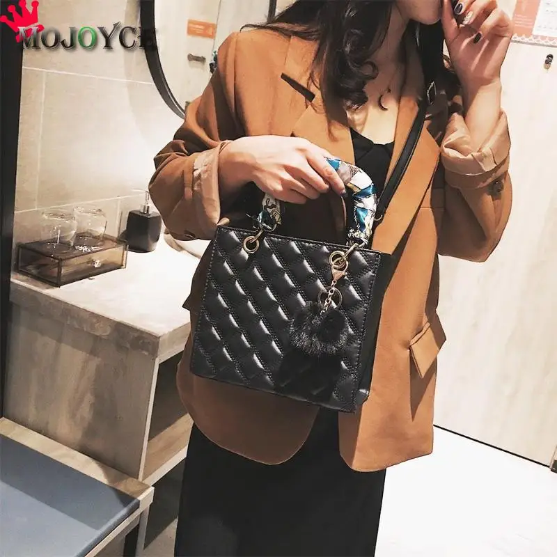 Женская сафьяно ромбовидная решетка кожаные сумки Мини квадратная сумка через плечо модная сумка на плечо кошелек Bolsa Feminina