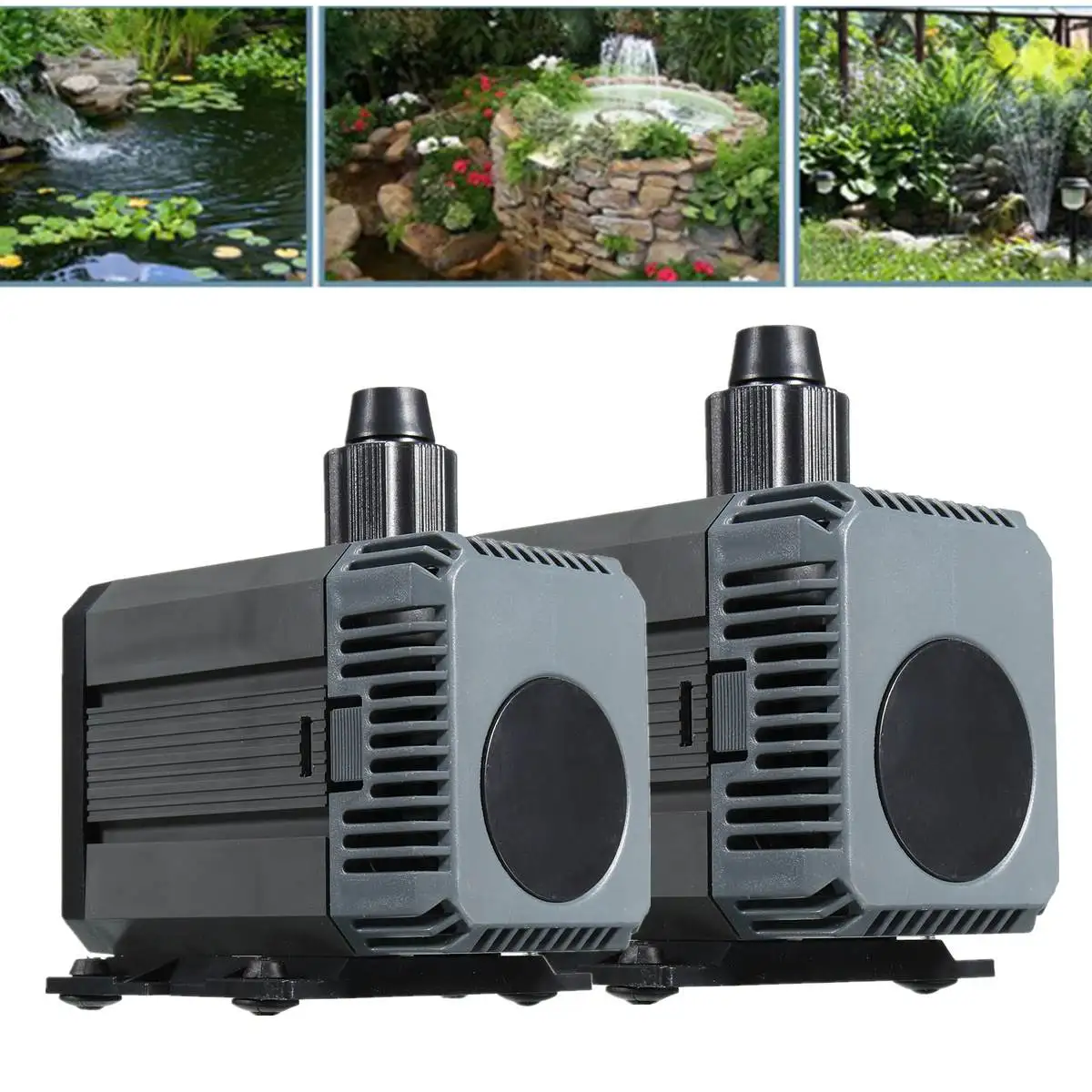 

20/40W Silent Submersible Water Pump Aquarium Fish Tank Fountain Water Pump Ponds Pool Purifier Pump Water Circulation