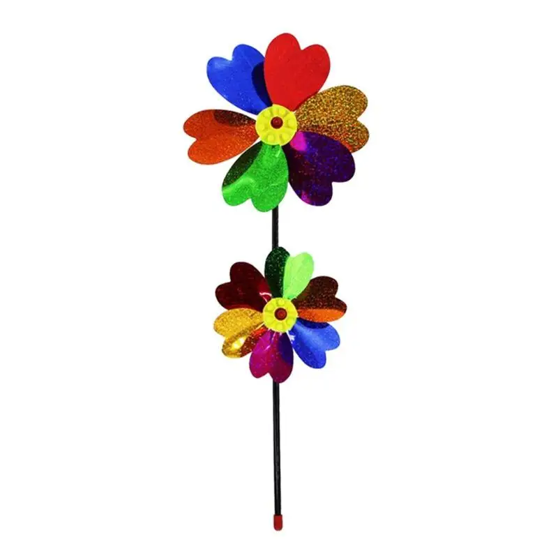 Classic Toys for Children DIY Windmill Kids Craft Sequins Garden Windmill Colorful Wind Spinner Kids Educational Toy Classic Toys for Children DIY Windmill Kids Craft Sequins Garden Windmill Colorful Wind Spinner Kids Educational Toy