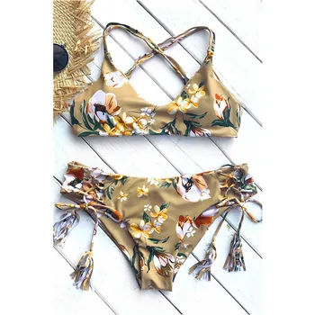 

Meihuida Swimsuit Bikini 2019 Women Swimming Suit Bikini Set Bandage Push Up Padded Swimwear Swimsuit Bathing Beachwear Women