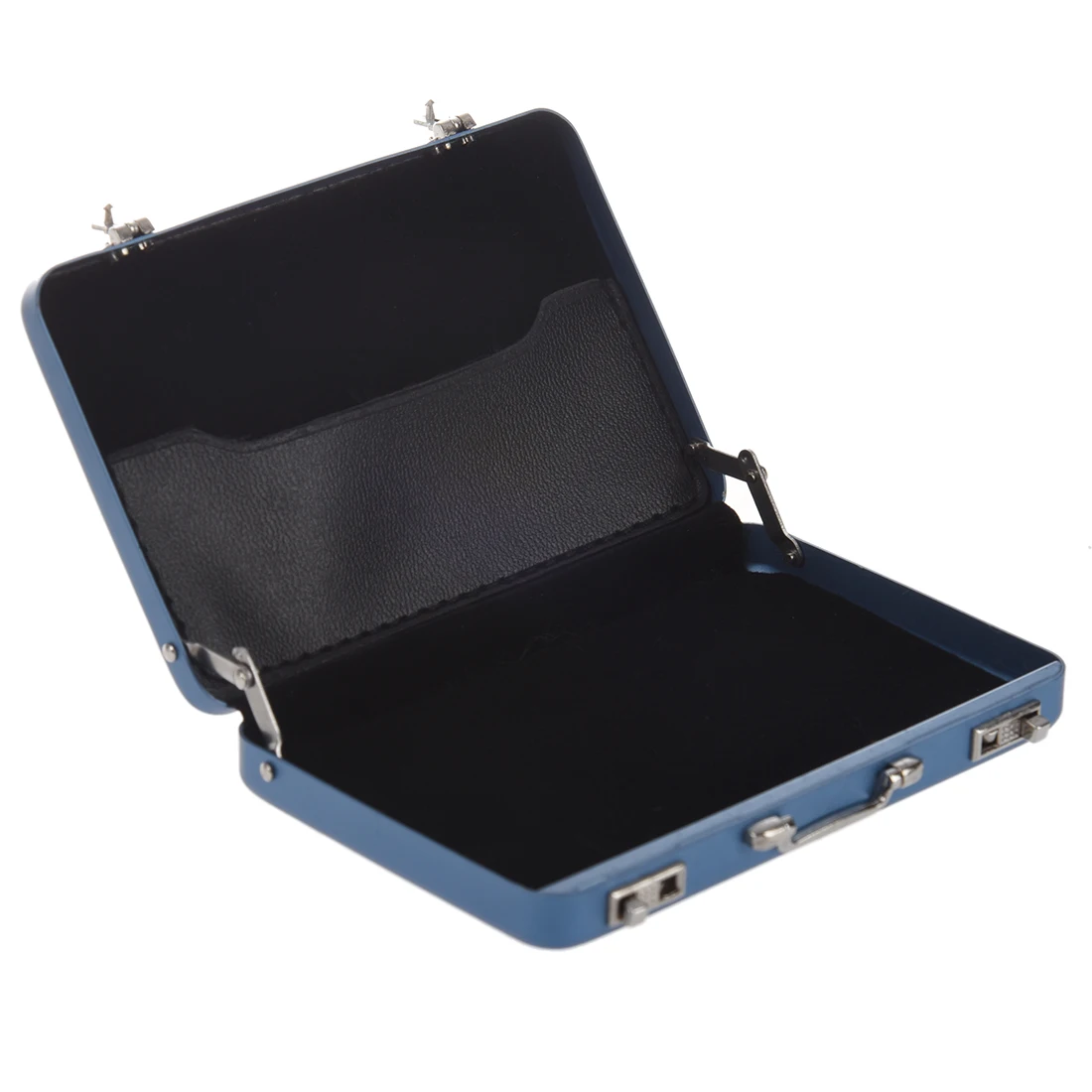 

New Aluminum Password box Card Case Mini suitcase Briefcase Business Card Box Name Card Holder Storage