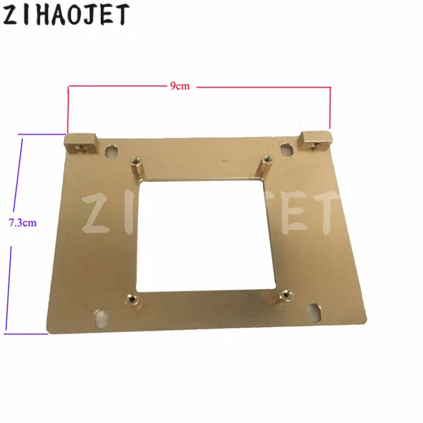 Металлическая пластина Держатель для Epson TX800 XP600 печатающая головка кронштейн Lecai Locor китайский принтер TX800 печатающая головка держатель 1 шт