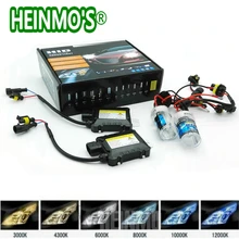 55 W Xenon H7 Ксеноновые H4 Высокая Низкая фар спрятал лампы H1 H3 H11 9006 9005 880 Conversion Kit Фары H8 H9 4300 k 6000 k 8000 K