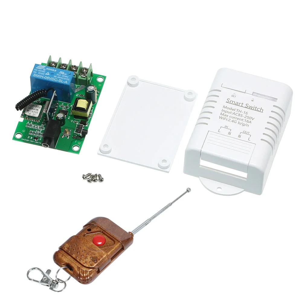 EWeLink TH 16 RF 433 МГц Wifi переключатель 3500 Вт контроль температуры умный домашняя