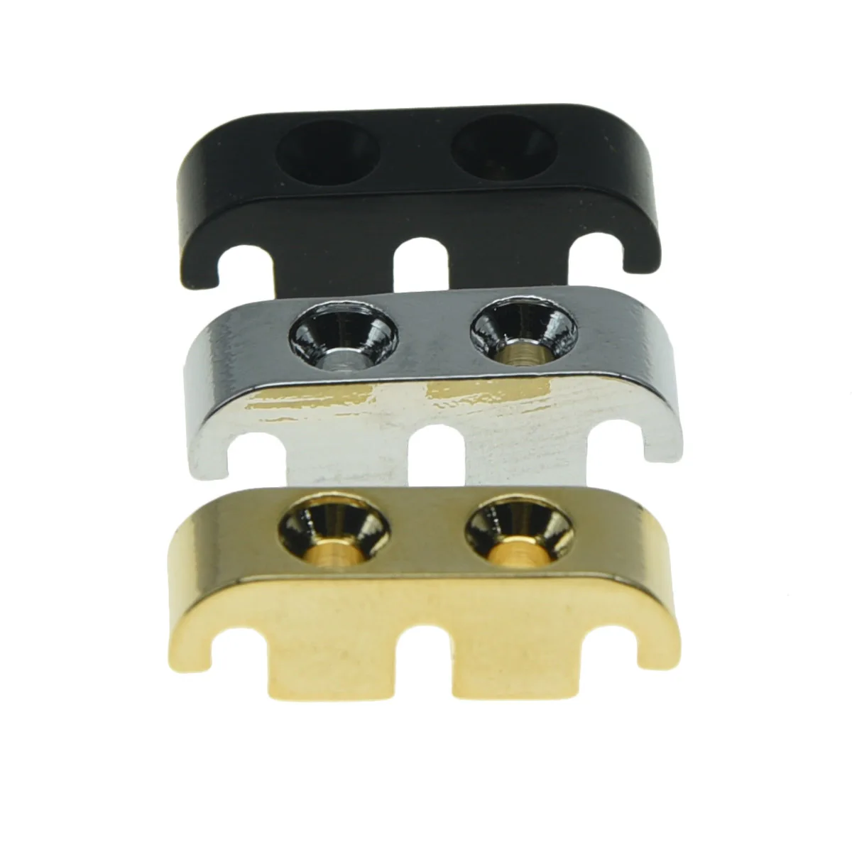 

Dopro Bass String Tree Bass String Retainer with Mouting Screws Chrome/Black/Gold