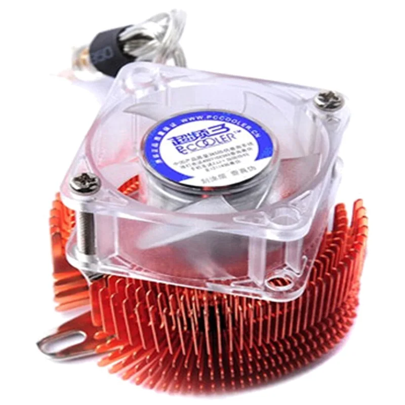 Pure Copper Radiator Cooling Cooler Fan Hear Sink for PC Chassis Motherboard |