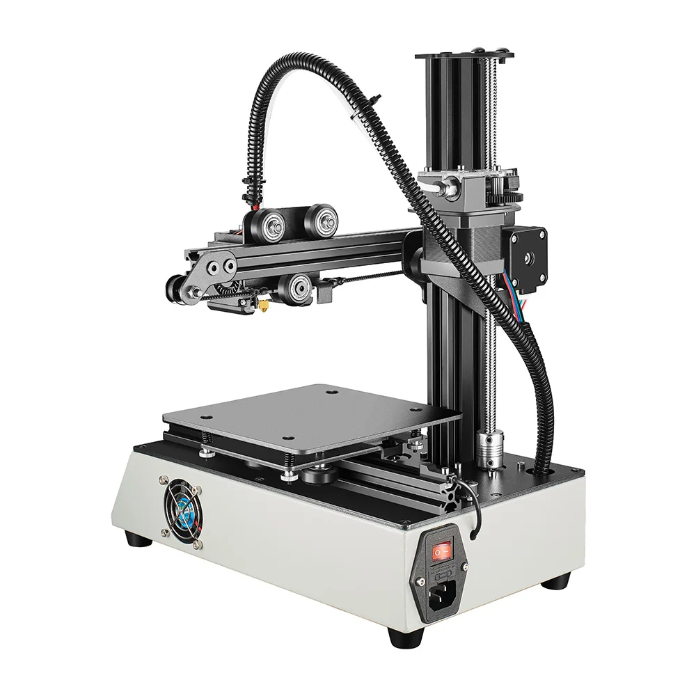 TEVO Michelangelo 3d принтер портативный в комплекте с алюминиевой пластиной Полностью