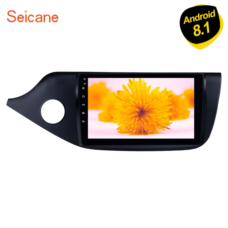 Seicane Android 8 1 9 &quot2din сенсорный GPS Navi автомобильный Автомагнитола для 2012 2013 2014 Kia Ceed LHD
