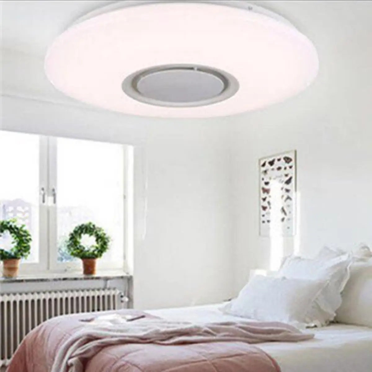 

RGB LED Ceiling Light bluetooth Speaker Music 36W Led Ceiling Lamp Smart APP Remote Control For Kids Bedroom Living Room Decor