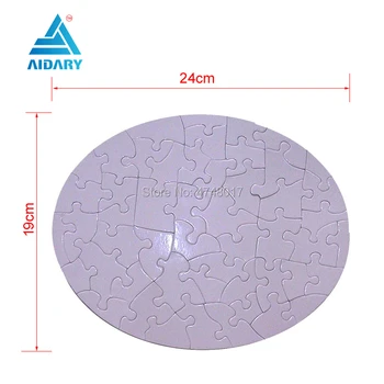 

AIDARY Oval irregular Sublimation Jigsaw Puzzle P22