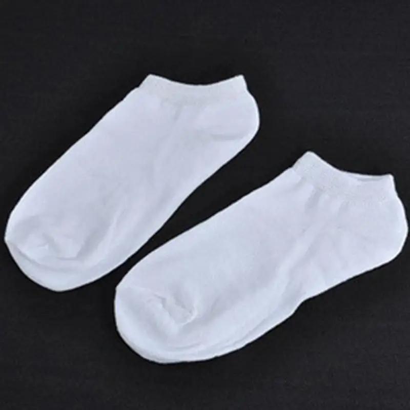 10Pairs / Set Fashion Women Boat Ankle Socks Ladies Ultra-Thin Pure Color Low Cut Cotton Blend Socks Suitable For Spring/Summer