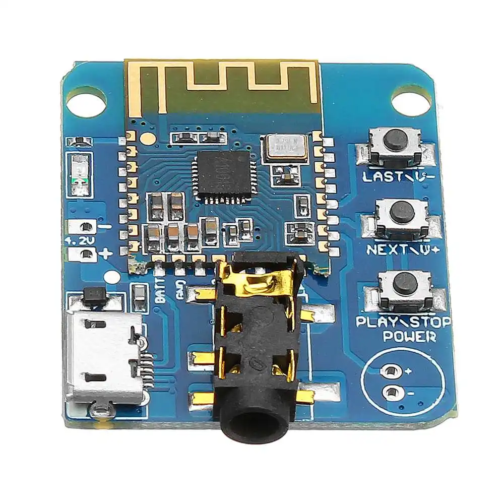

LEORY HIFI Audio Stereo Module High Fidelity Lossless Bluetooth Speaker Power Amplifier Board Earphone modification