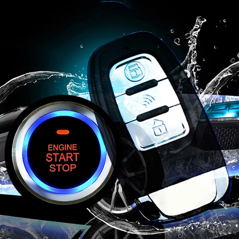 12V автомобильный двигатель Push кнопка старт/стоп Замок зажигания стартер