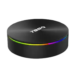 T95Q 4 Gb Tv Box Android 8,1 Lpddr4 Amlogic S905X2 4 ядра 2,4G и 5 ГГц Wi-Fi Bt4.1 1000 м H.265 4 K Media Player