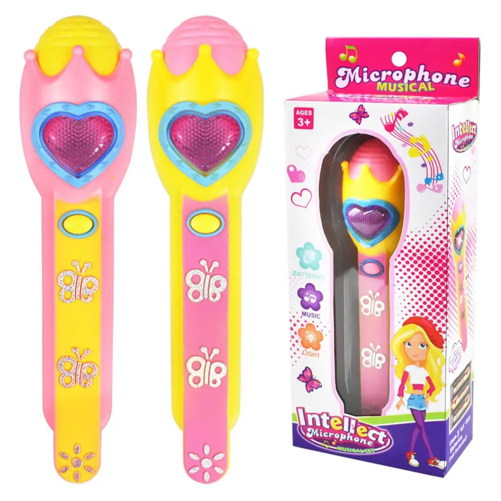 

Kids Girls boys Wireless Microphone Toys Mic Karaoke Singing Funny Gift Music Toy