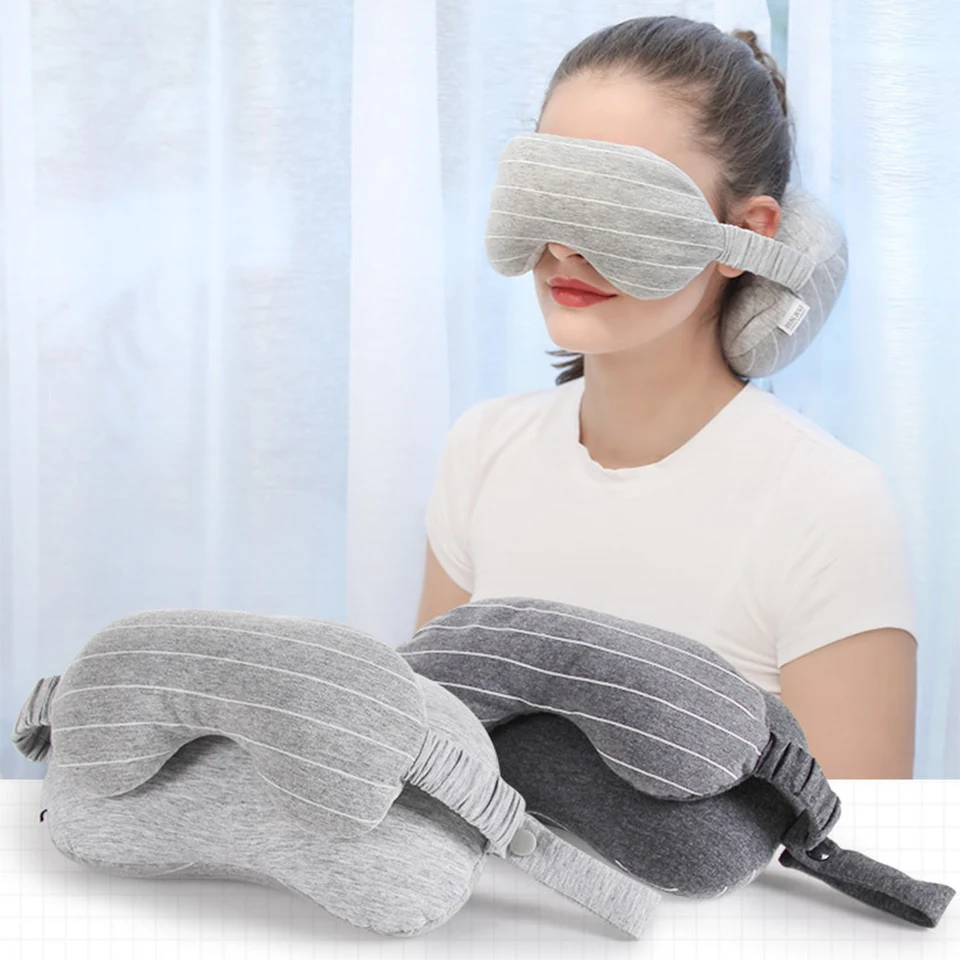 Multifunction Business Travel Neck Pillow Foam U Shaped ...