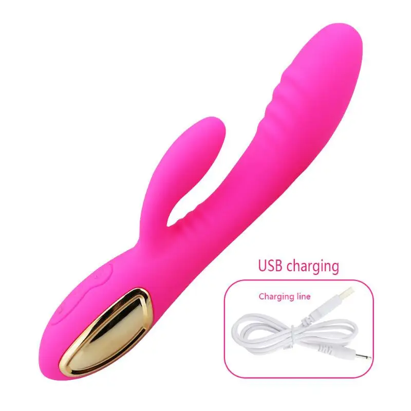 2 motor 10 Speed Strong Rabbit Vibrator, Clitoris Stimulator G-spot Massager, Sex Toys For Women Female Masturbator Sex Shop