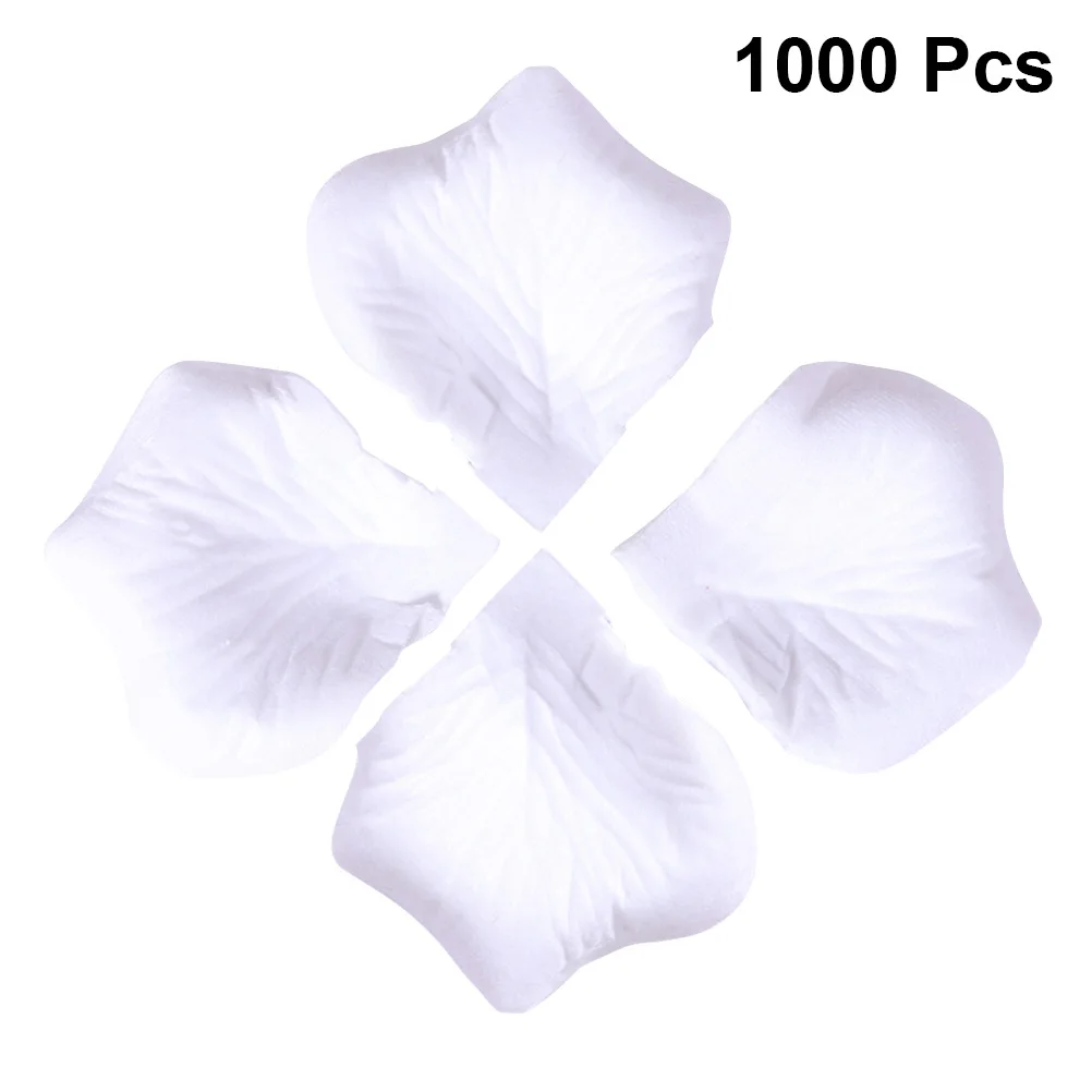 

1000pcs Artificial Flower Silk Rose Petals for Party Valentine Day Wedding Bridal Flower Decor