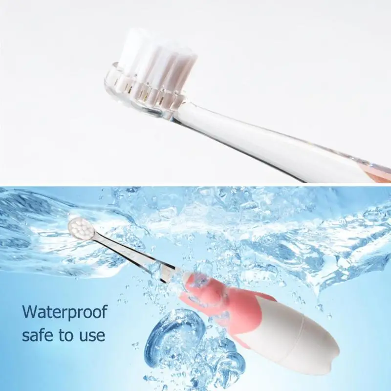 Kids Baby Electric Toothbrush Waterproof Soft Hair Sonic Electric Toothbrush Oral Care Teether Training Toothbrush for Children Kids Baby Electric Toothbrush Waterproof Soft Hair Sonic Electric Toothbrush Oral Care Teether Training Toothbrush for Children