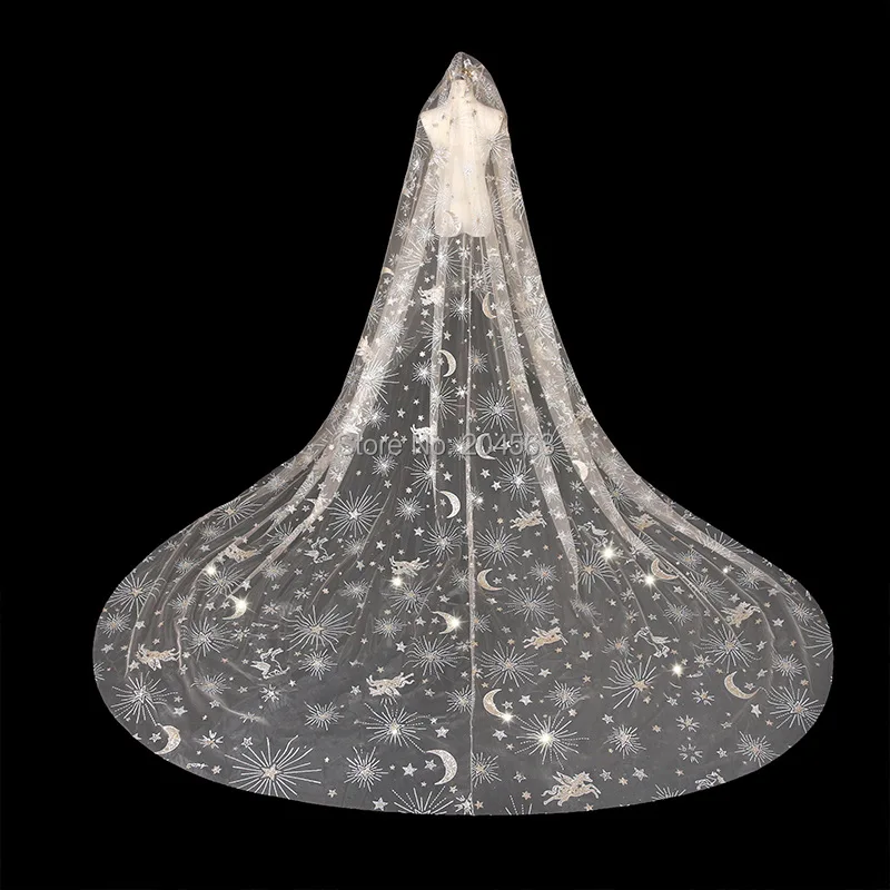 

Unique Design Wedding Veil Bridal Veils for Bride with Comb Wedding Accessories