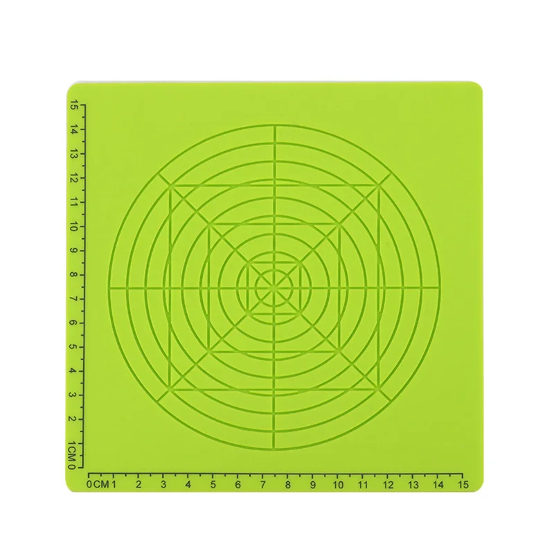 

3D Printing Pen Silicone Design Mat with Basic Template,with 2 Silicone Finger Caps,Great 3D Pen Drawing Tools