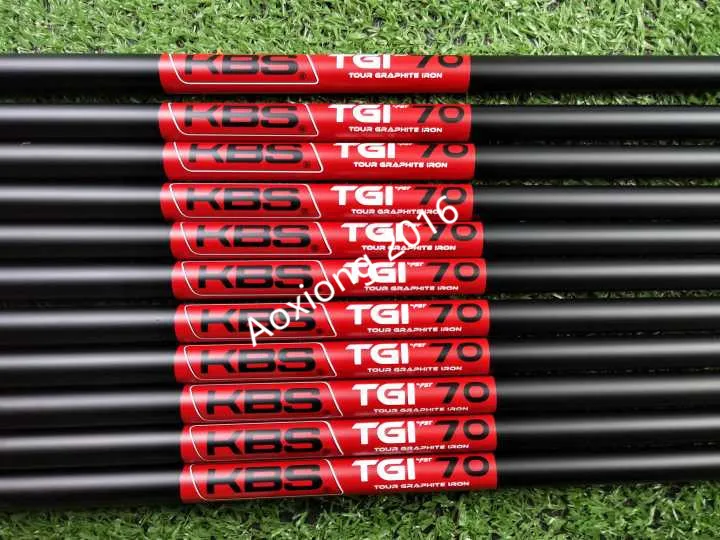جديد 10 قطعة أسود KBS TGI 60/70/80 أسود اللون الغولف الجرافيت رمح KBS الغولف الجرافيت رمح ل جولف الحديد DHL شحن مجاني