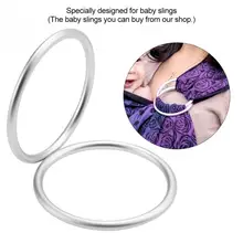 Estink 2 шт./компл. алюминиевый Детский костюм на лямках, кольца Рюкзаки-кенгуру для рюкзаки-кенгуру и слинги Высокое качество Детские аксессуары для переноски