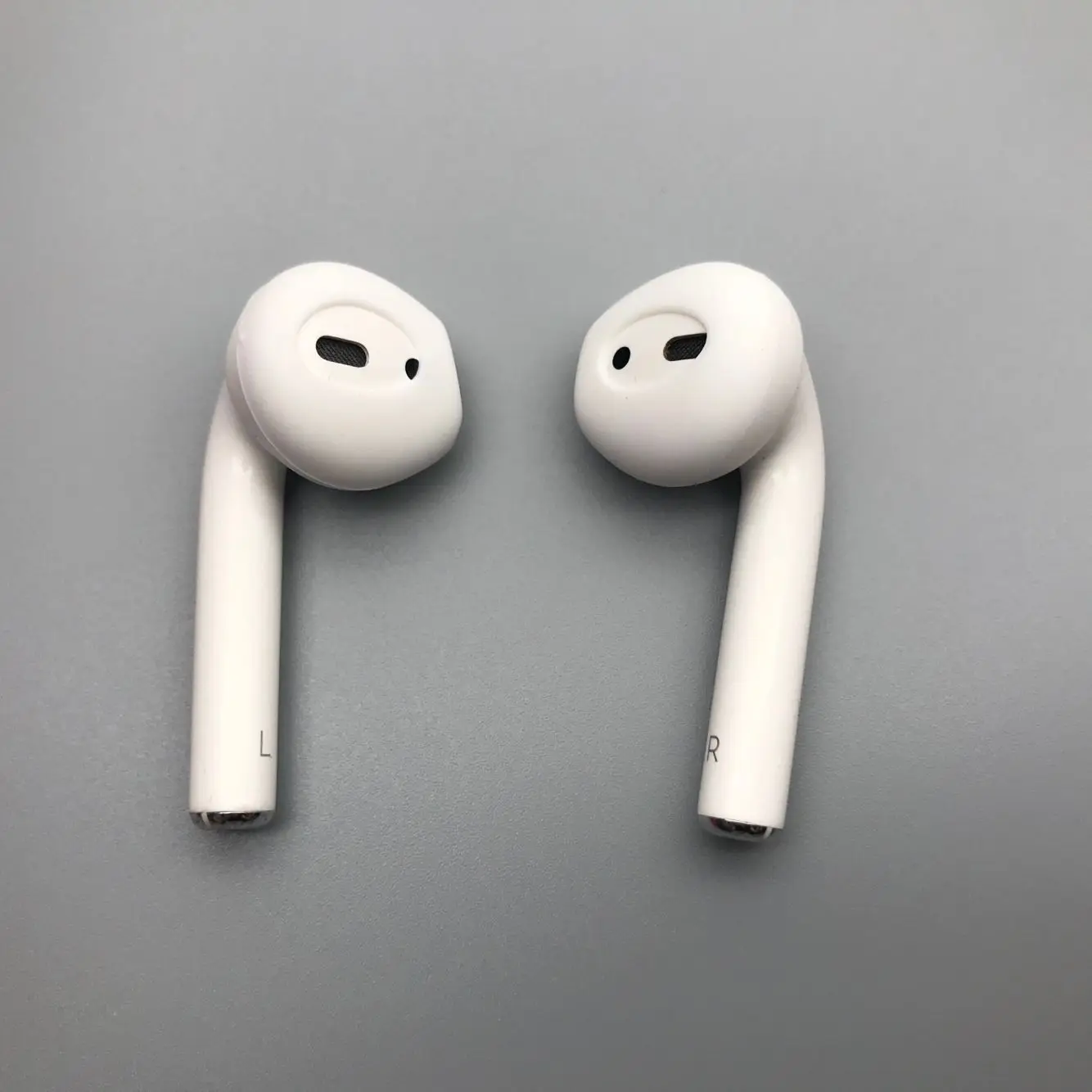 1pair Eartips Silicone In-ear Headset Earbuds Cover With Hook For Apple Airpods Earphone Accessories For Airpods 2