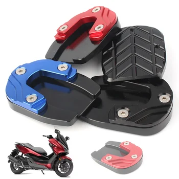 

CNC Aluminum Motorcycle Kickstand Sdestand Stand Extension Enlarger Pad For HONDA Forza 125 300 2018