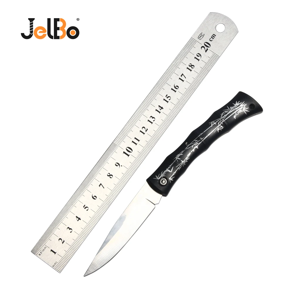 

JelBo Mini Pocket Knife Utility Outdoor Camping Survival Portable Hand Tools Kitchen Fruit Knives Folding Blade Knife