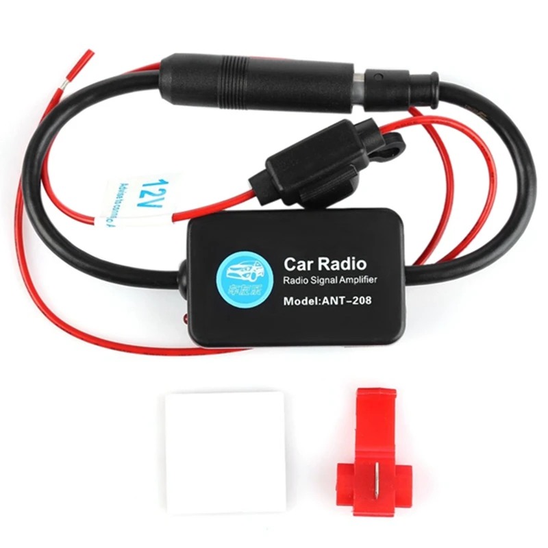 

CHEYOULE For Universal 12V Auto Car Radio FM Antenna Signal Amp Amplifier Booster For Marine Car Vehicle Boat FM Amplifier