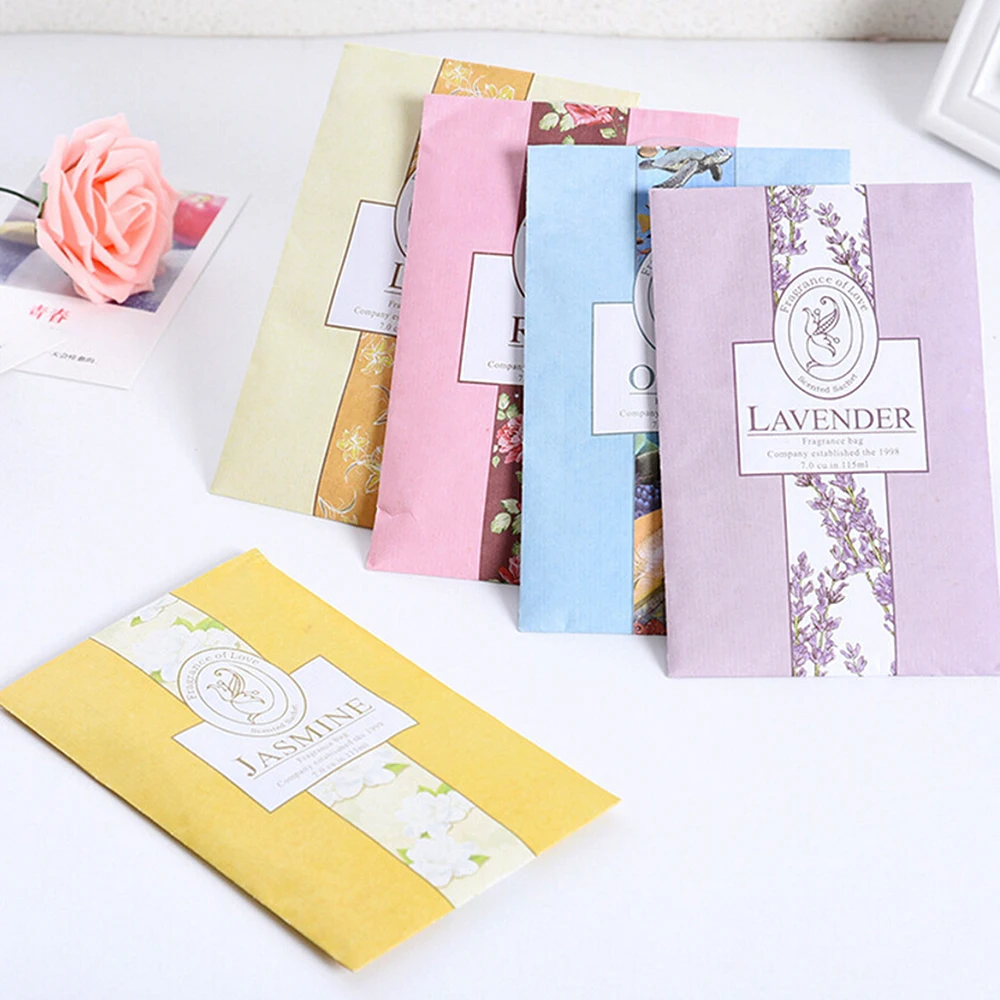 Spice Pockets Indoor Deodorant Sachet Paper Bag Spice Home Fragrance Sachets Moth & Mildew Proofing Natural Wardrobe