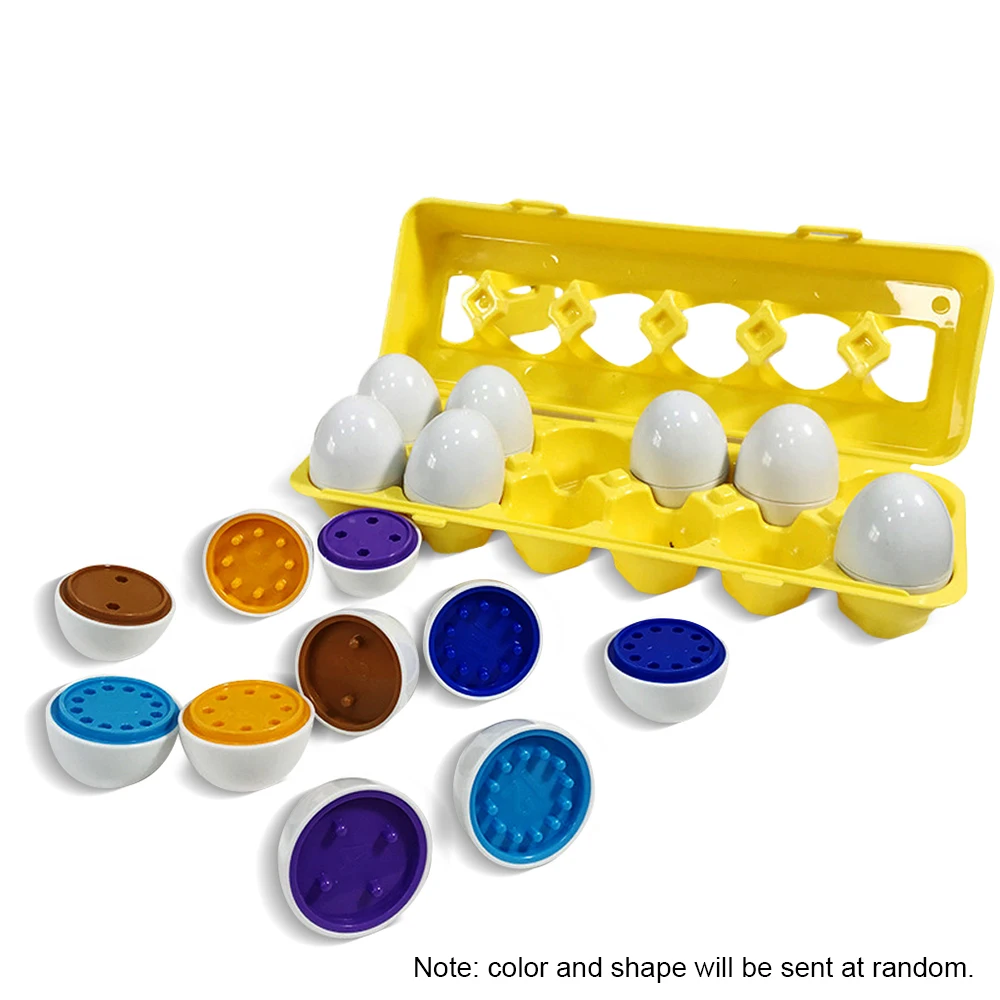 Детские развивающие игрушки, сочетающиеся с яйцом, умные яйца, капсулы, цветная форма, распознают блоки