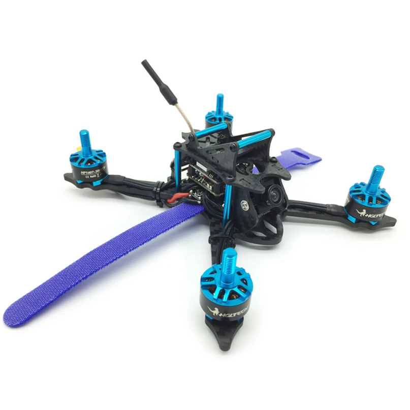 

HGLRC XJB-VX145MM Carbon Fiber FPV Racer Quadcopter PNP with XJB-TX20 Mini FPV Transmitter 3600KV Motor F4 Flight Control Board