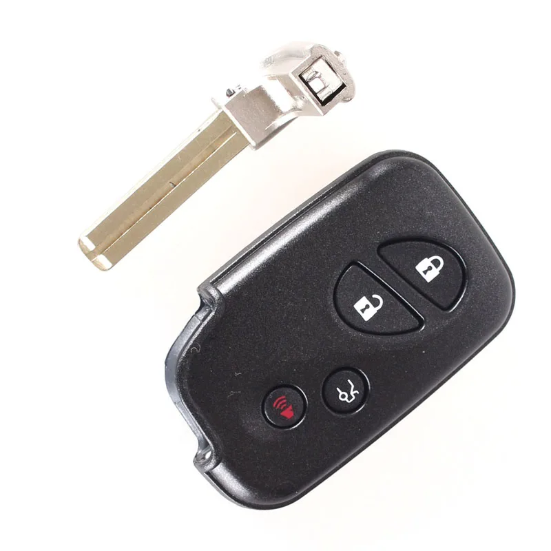 4 Автомобильный ключ с кнопкой брелок в виде ракушки чехол подходит для Lexus LX570 GS460 2008-2011 IS250