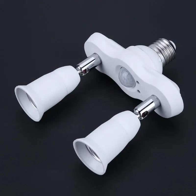 

Detection range: 360 Sensing angle: 160 degrees Universal Lamp Base E27 Screw Conversion Socket Head for Daylight Bulbs