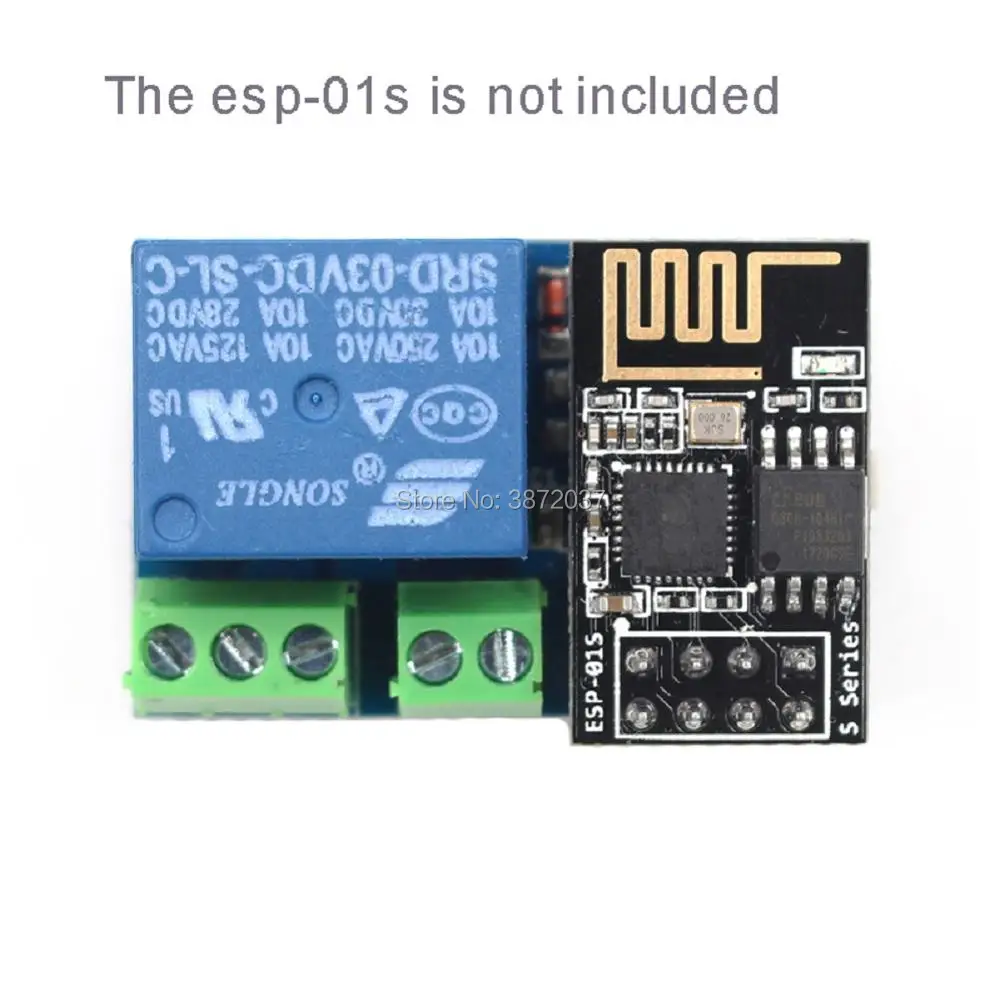 10 шт./лот 1 канал релейный модуль для ESP8266 ESP-01 ESP-01S модуль Wi-Fi