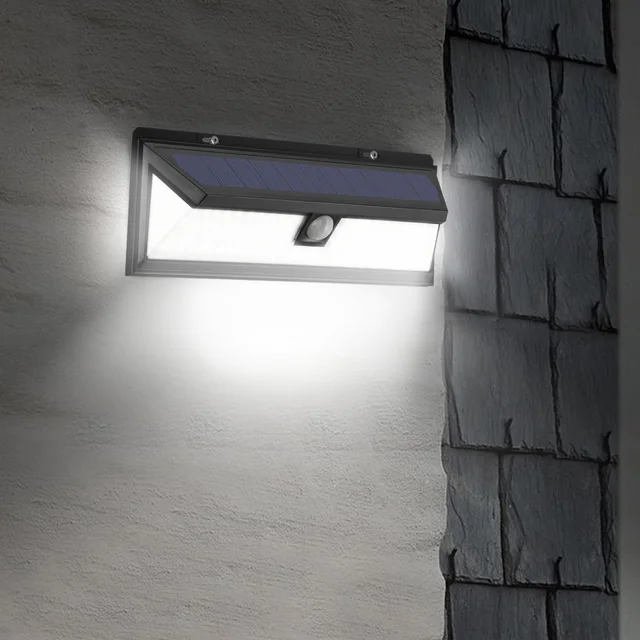 Us 23 99 30 Off 102 Led Waterproof Pir Motion Sensor Solar Garden Light Outdoor Lamp 3 Modes Security Pool Door Lighting In