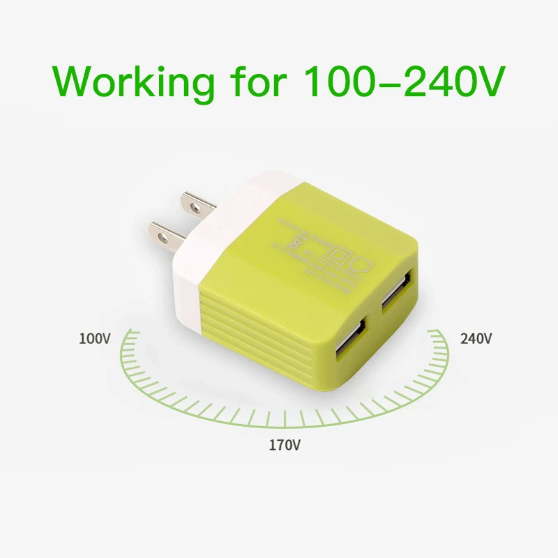 1.2A лучшее качество тройной двойной usb порт для зарядки Стены Дома Путешествия AC
