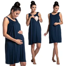 ENXI Breastfeeding Maternity Dresses New O-neck Elegant Dress Plus Size Pregnancy Dress Maternity Clothes For Pregnant Women ENXI Breastfeeding Maternity Dresses New O-neck Elegant Dress Plus Size Pregnancy Dress Maternity Clothes For Pregnant Women