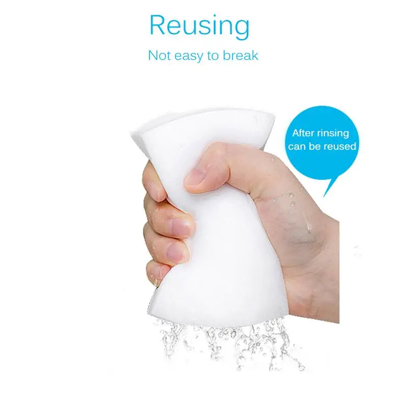 

All Surfaces Magic Eraser Stain Removal Multi-Functional Melamine Foam Sponge With No Chemicals 20PCS