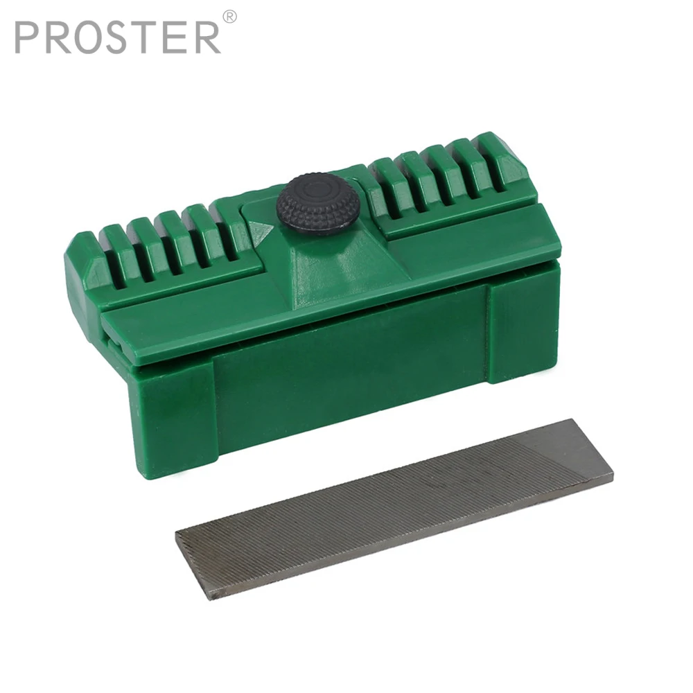 Proster Fine Steel Chainsaw Chain Bar Rail Dresser Files For