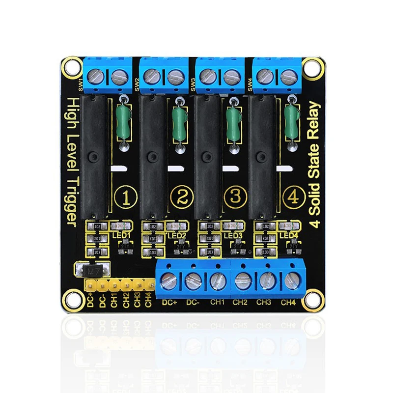 

Keyestudio 4-channel Solid State Relay Module Board for Arduino