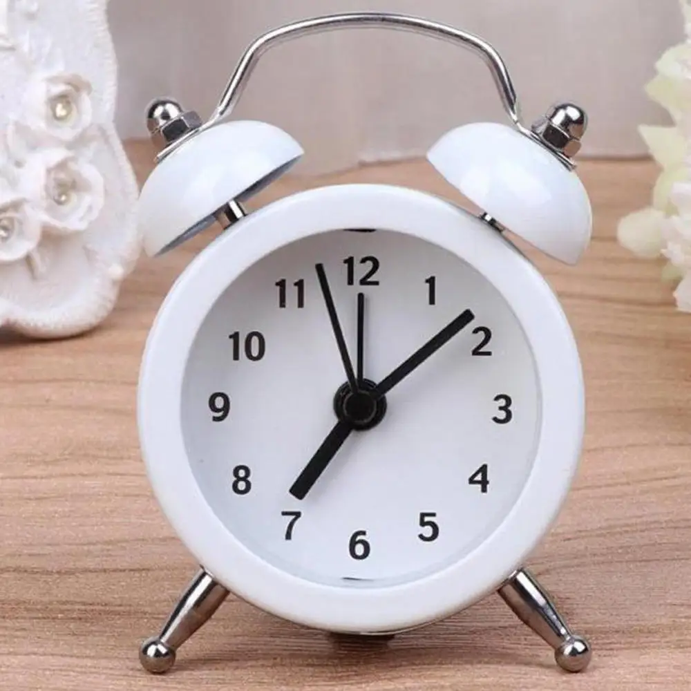 

Household Metal Alarm Clock Night Silent Functional LED Light Alarm Clock Kids Room Decor