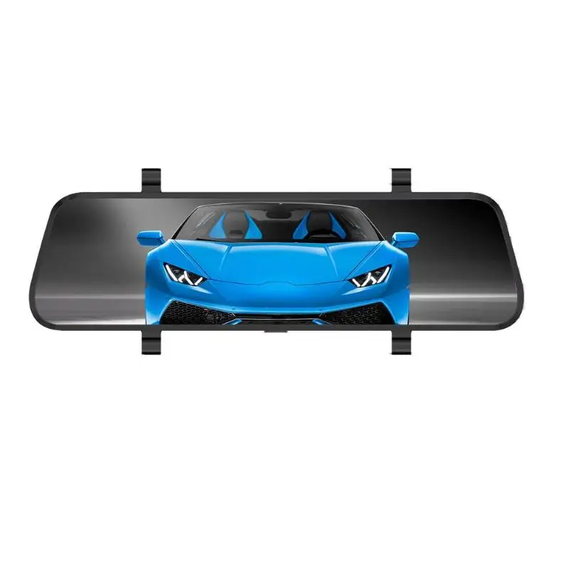 

VODOOL 9.66" 1080P Full HD Touch Screen Car Rearview Mirror DVR Camera Dual Lens 170 Degree Video Recorder Night Vision Dash Cam