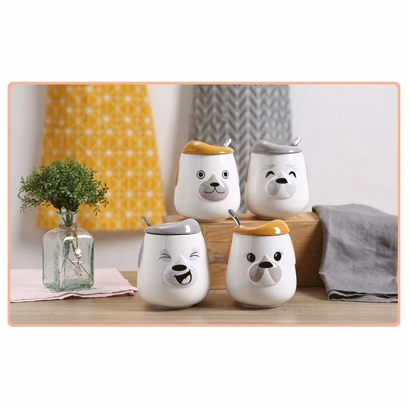 Кофейная кружка с мультипликационным 3D рисунком новинка керамические чашки для