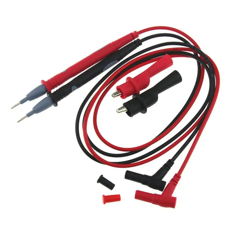 20A Красный Черный мультиметр тестовый зонд провод ручка кабель с зажимом аллигатора PT1003#30